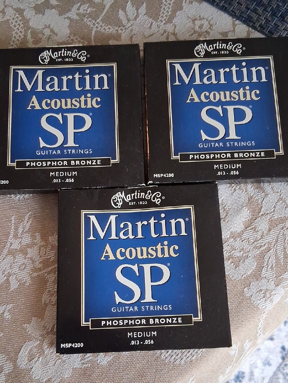 Martin Acoustic SP Phosphor Bronze Guitar Strings - Med MSP4200